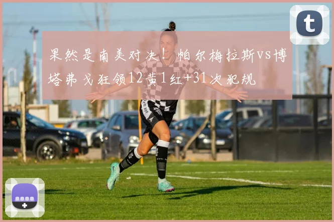 果然是南美对决！帕尔梅拉斯vs博塔弗戈狂领12黄1红+31次犯规